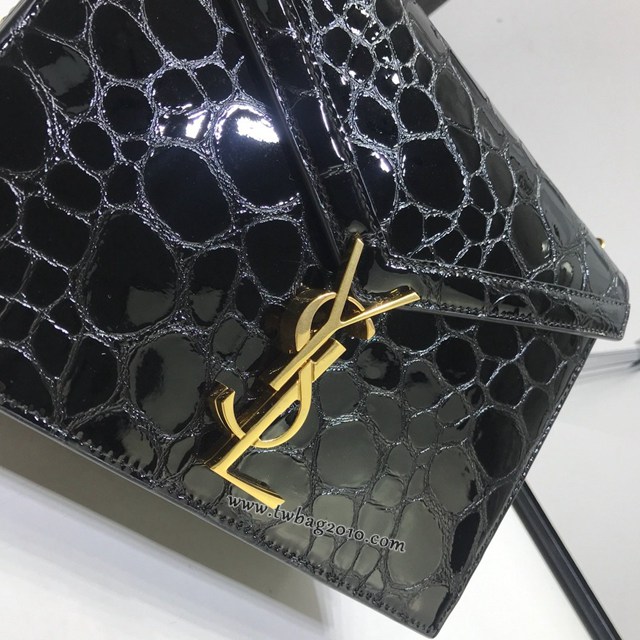 YSL专柜款女包 聖羅蘭經典款CASSANDRA翻蓋信封包 YSL肩背斜挎包 532750  jjh1068